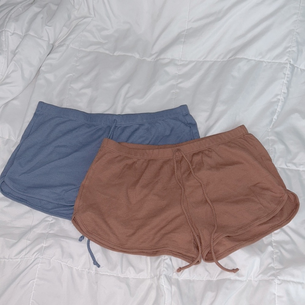 Waffle Knit Sleep Shorts